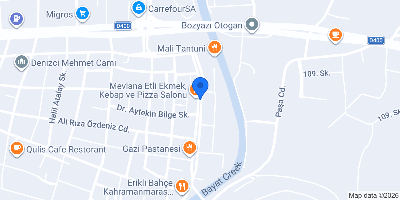 Ateş Tantuni konumu