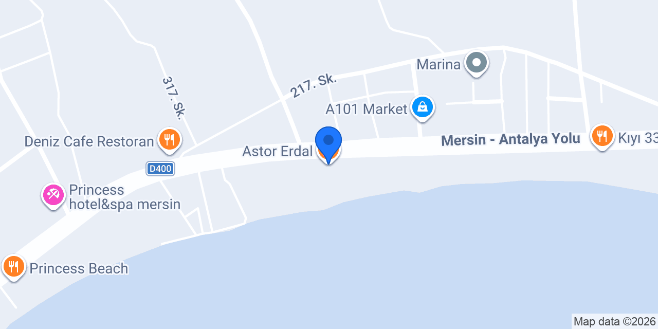 Astor Erdal konumu