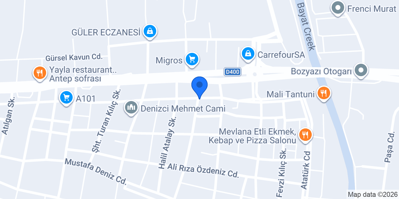 Form-B Sağlıklı Yaşam Merkezi konumu