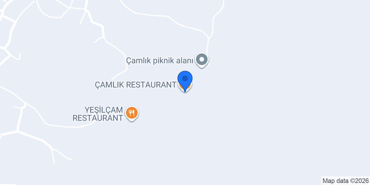 ÇAMLIK RESTAURANT konumu