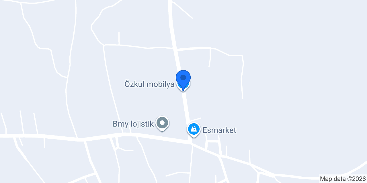 Özkul mobilya konumu
