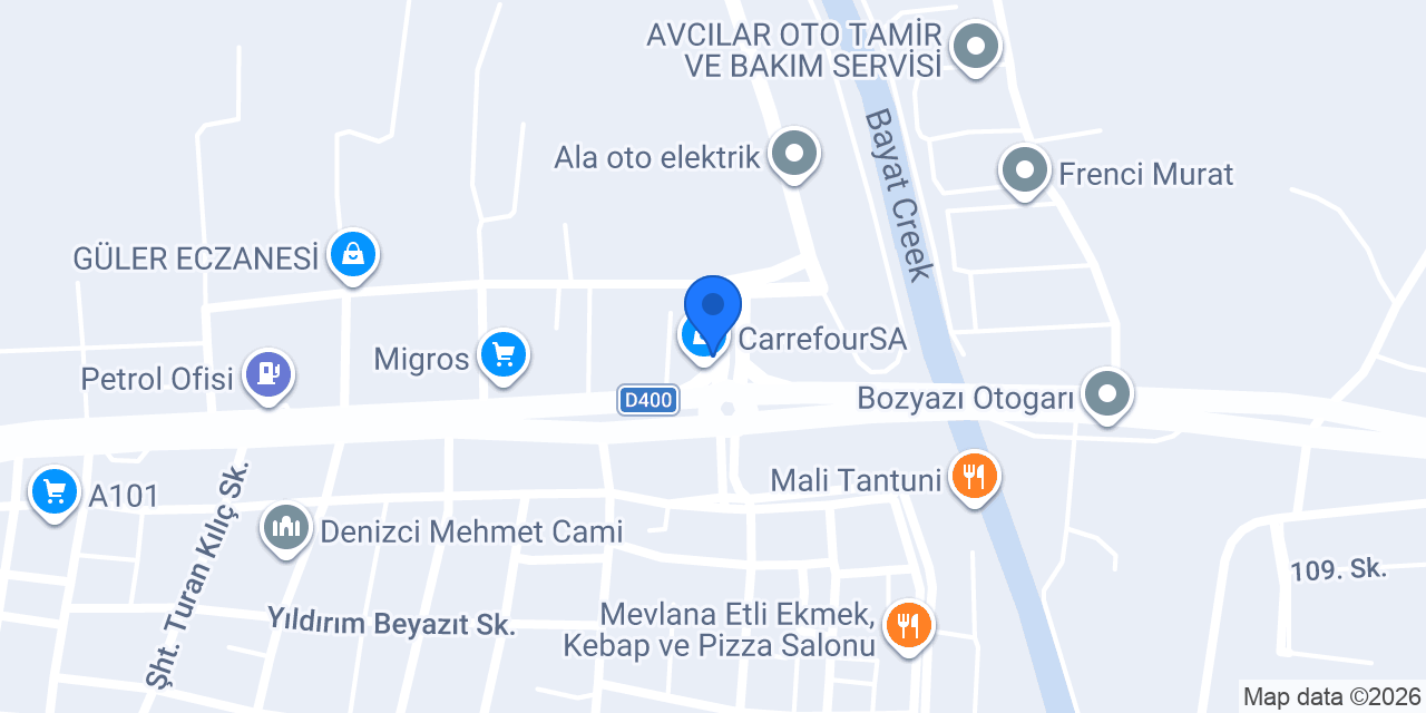 Elit Sürücü Kursu konumu
