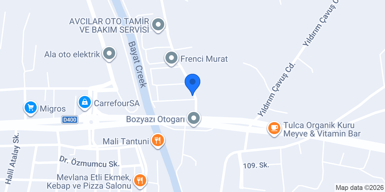Asalet Döner konumu