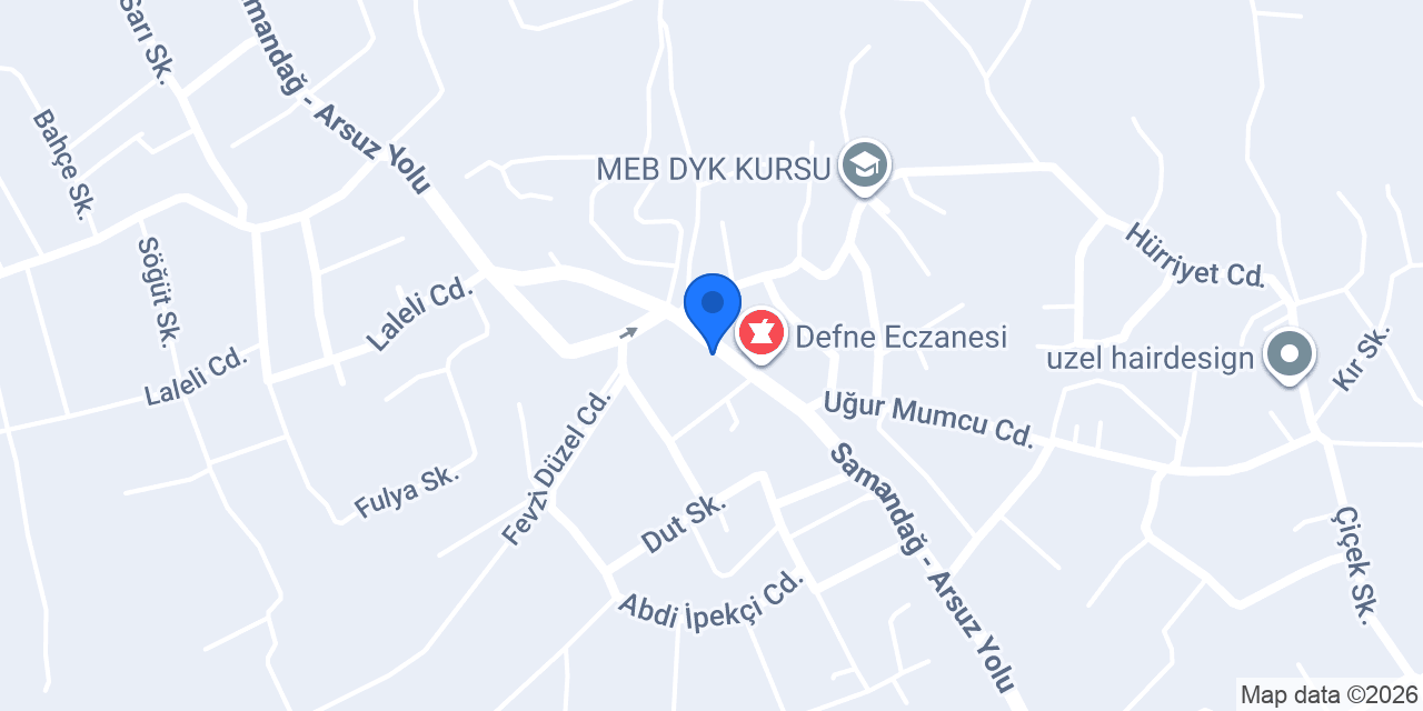 Gazel Kardeşler Dostlar Kasabı konumu