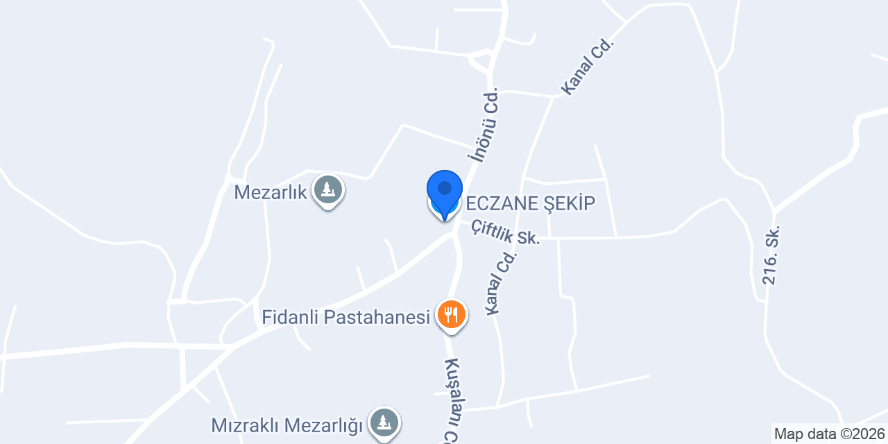 ECZANE ŞEKİP konumu