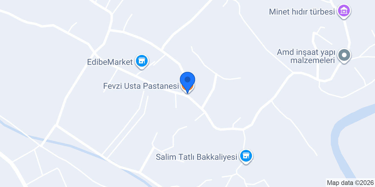 Fevzi Usta Pastanesi konumu