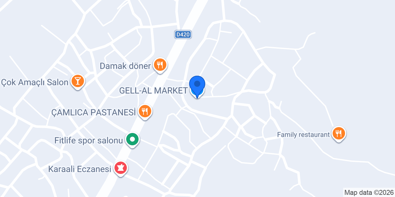 GELL-AL MARKET konumu