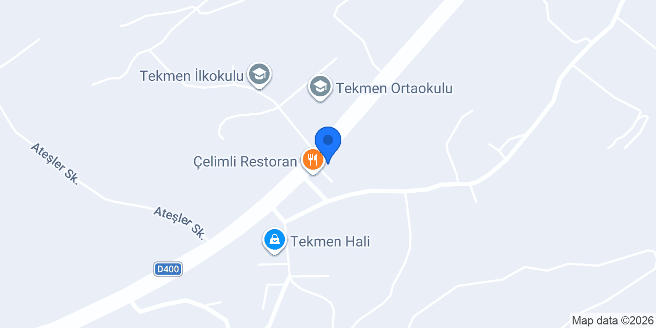 Ptt-tekmen Acentesi konumu