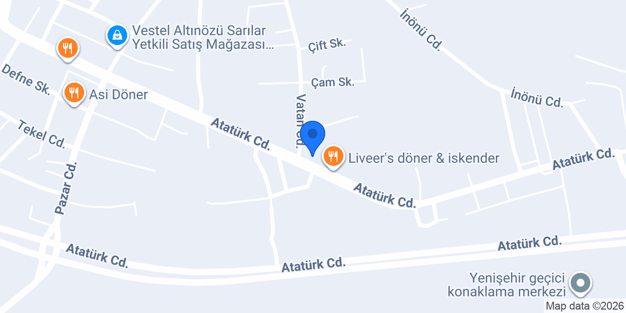 Antik Çerez konumu
