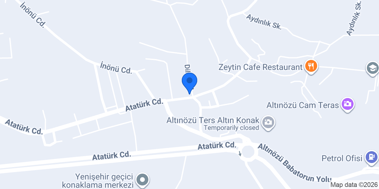 Yahyaoğlu İnşaat Ve Mühendislik konumu