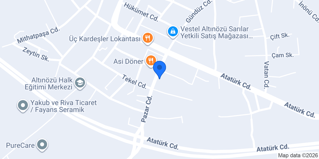 Bilişim İnternet Cafe konumu