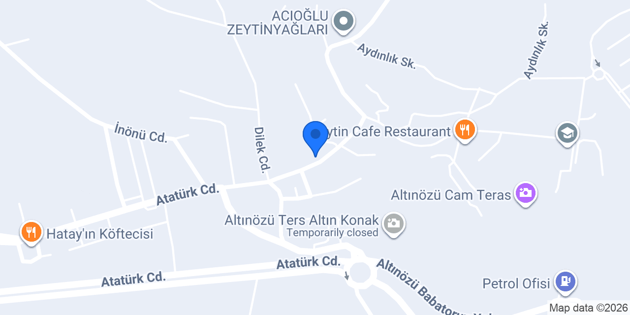 Doğru Büfe konumu