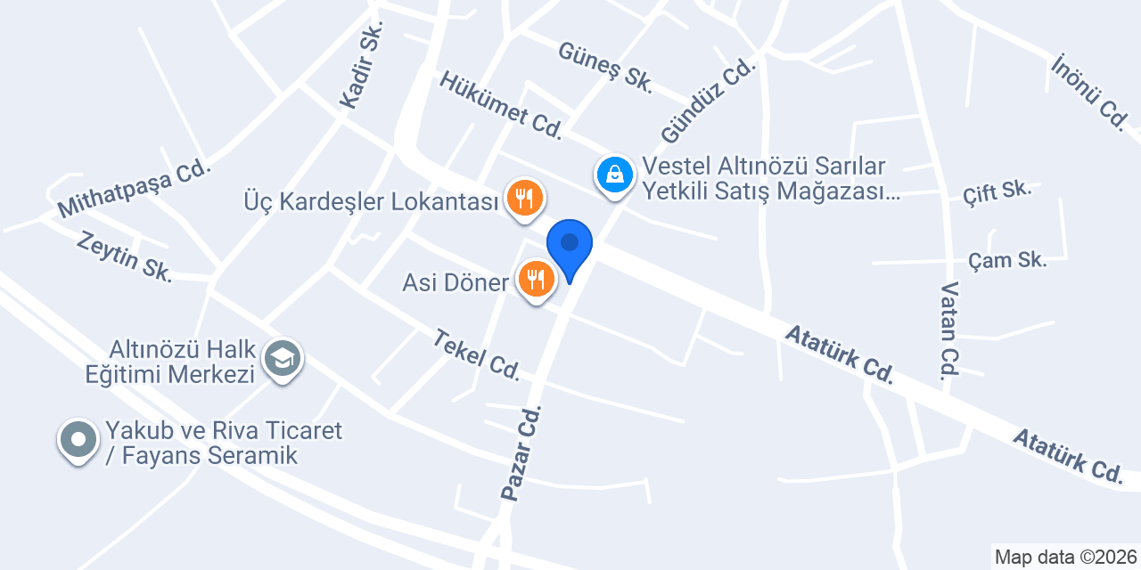 Avni Ustanın Yeri konumu