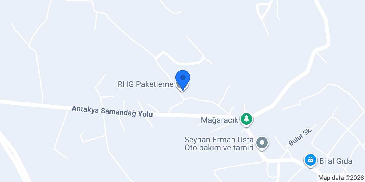 RHG Paketleme konumu