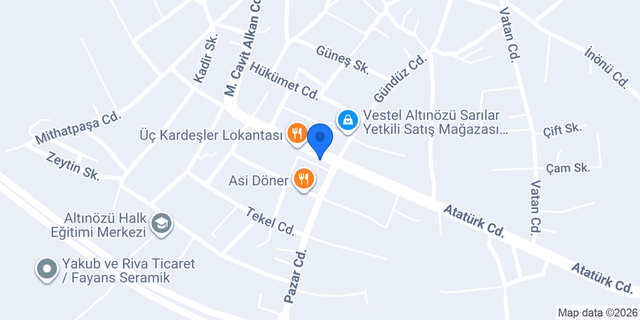 Evsen AVM konumu
