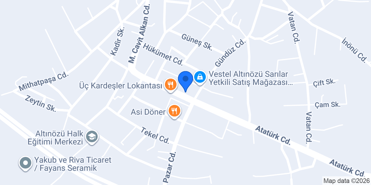 Horozoğlu efeler kasabı konumu