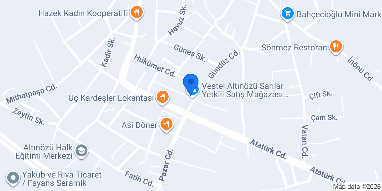Babatorun İlköğretim Okulu konumu
