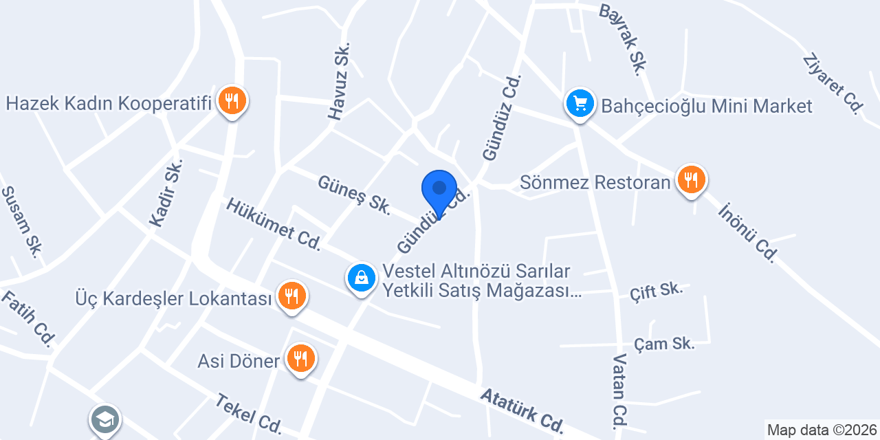 Çiğdem Bayan Kuaförü konumu