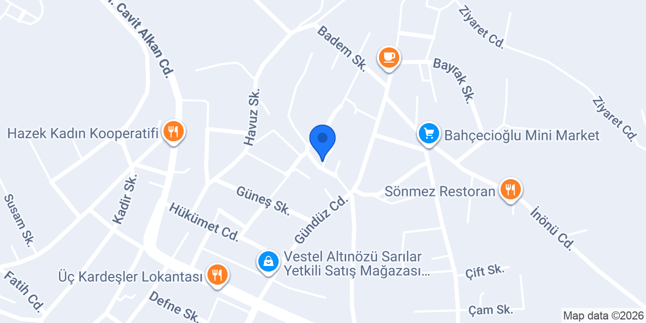 Sofular İlköğretim Okulu konumu