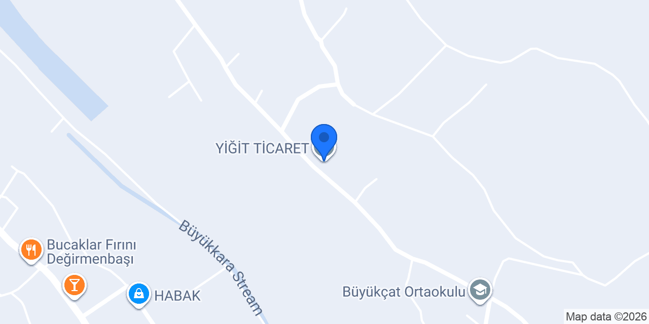 YİĞİT TİCARET konumu