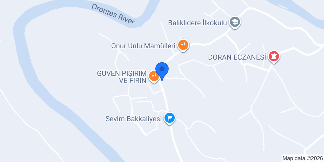 Fevzi Market-Tekel-Manav konumu