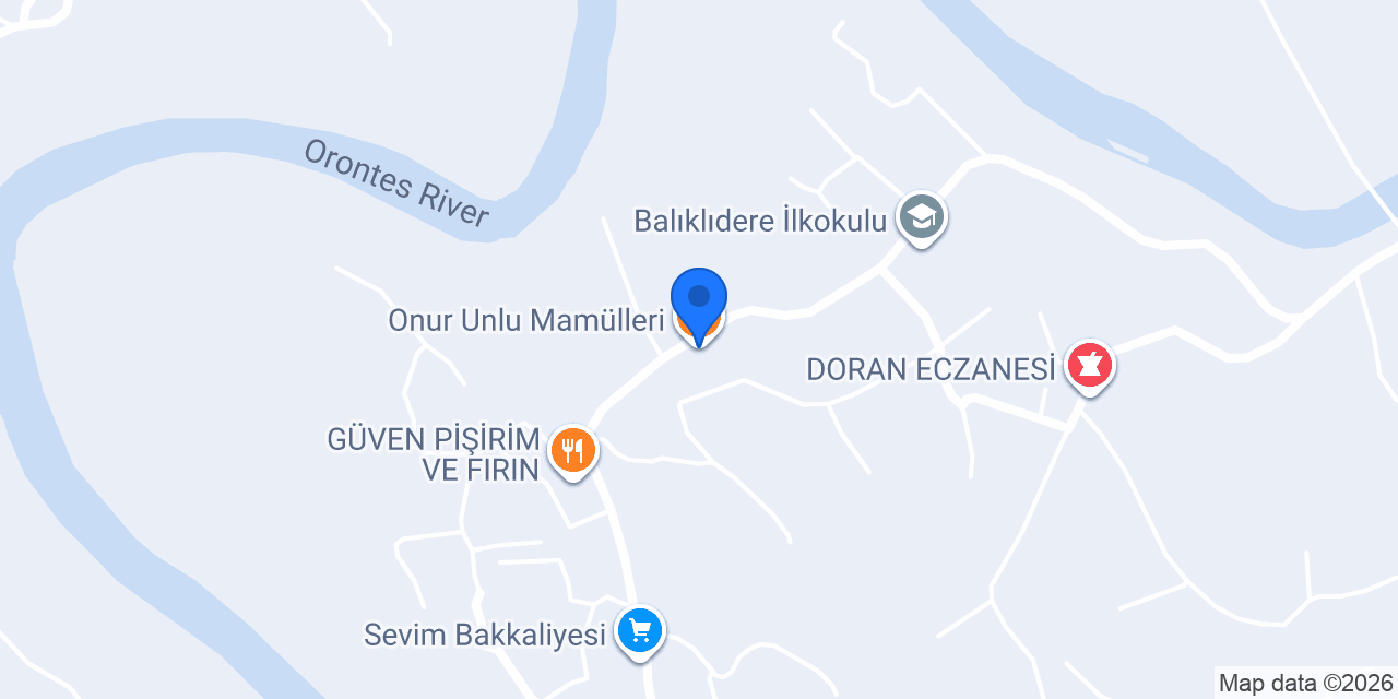 Onur Unlu Mamülleri konumu