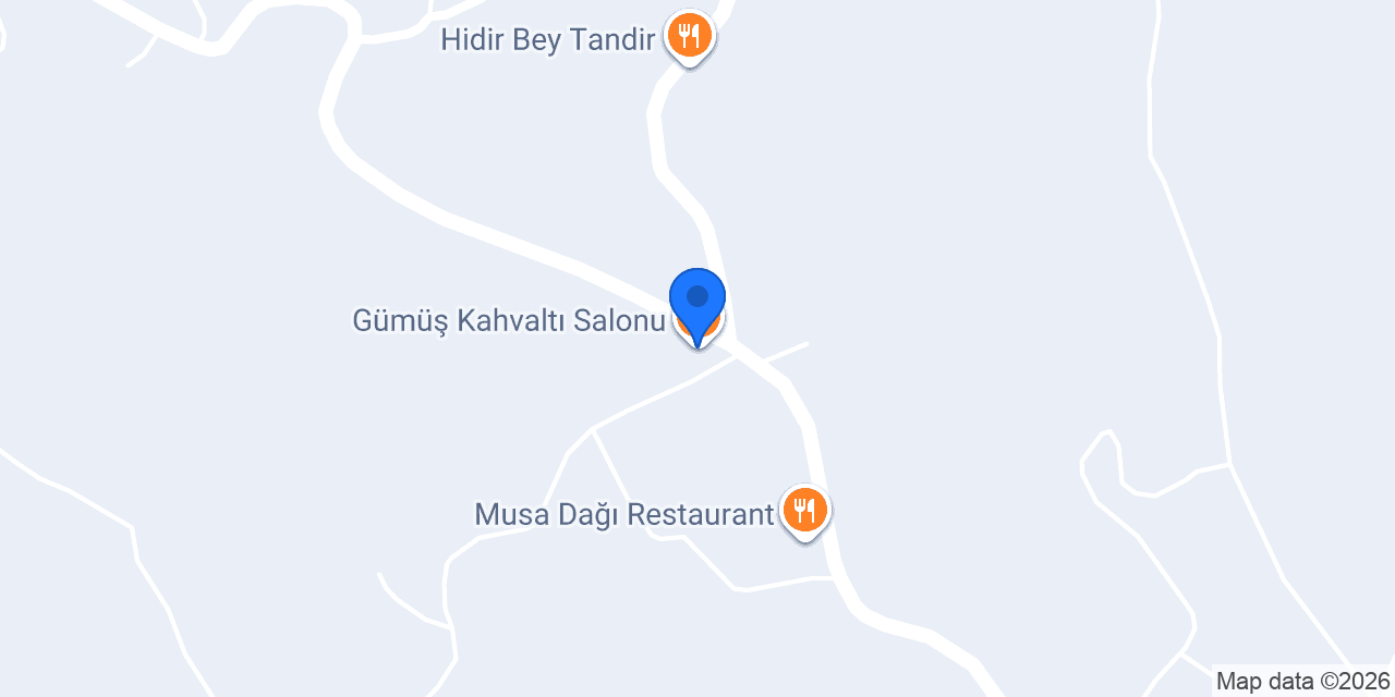 Gümüş Kahvaltı Salonu konumu