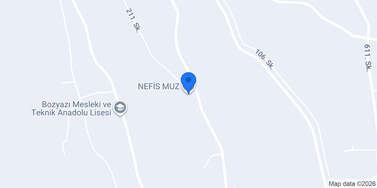 NEFİS MUZ konumu