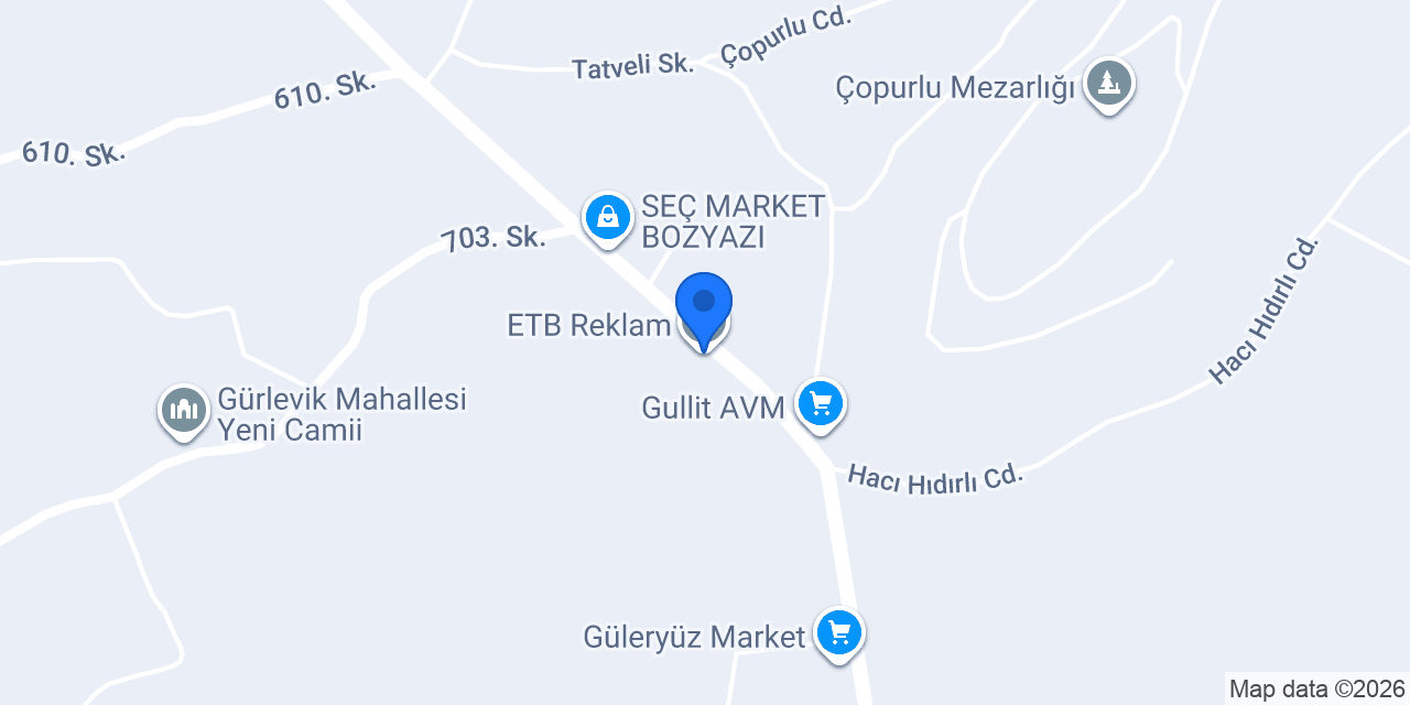 ETB Reklam konumu