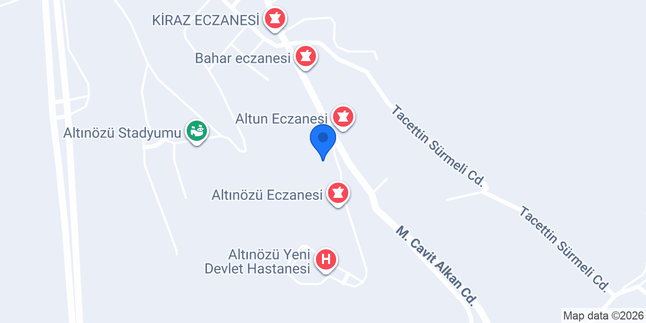 Kabakoğlu Eczanesi konumu