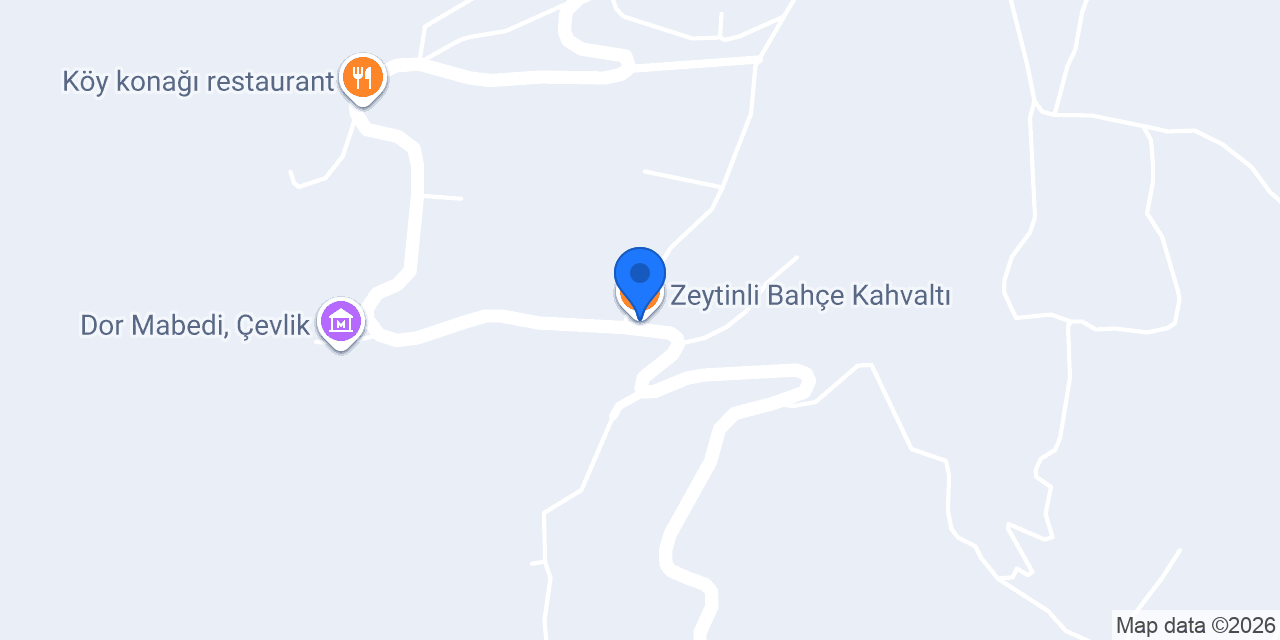 Zeytinli Bahçe Kahvaltı konumu
