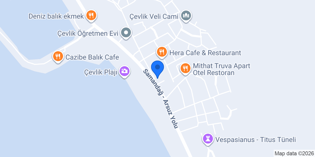 Gözde Restoran konumu