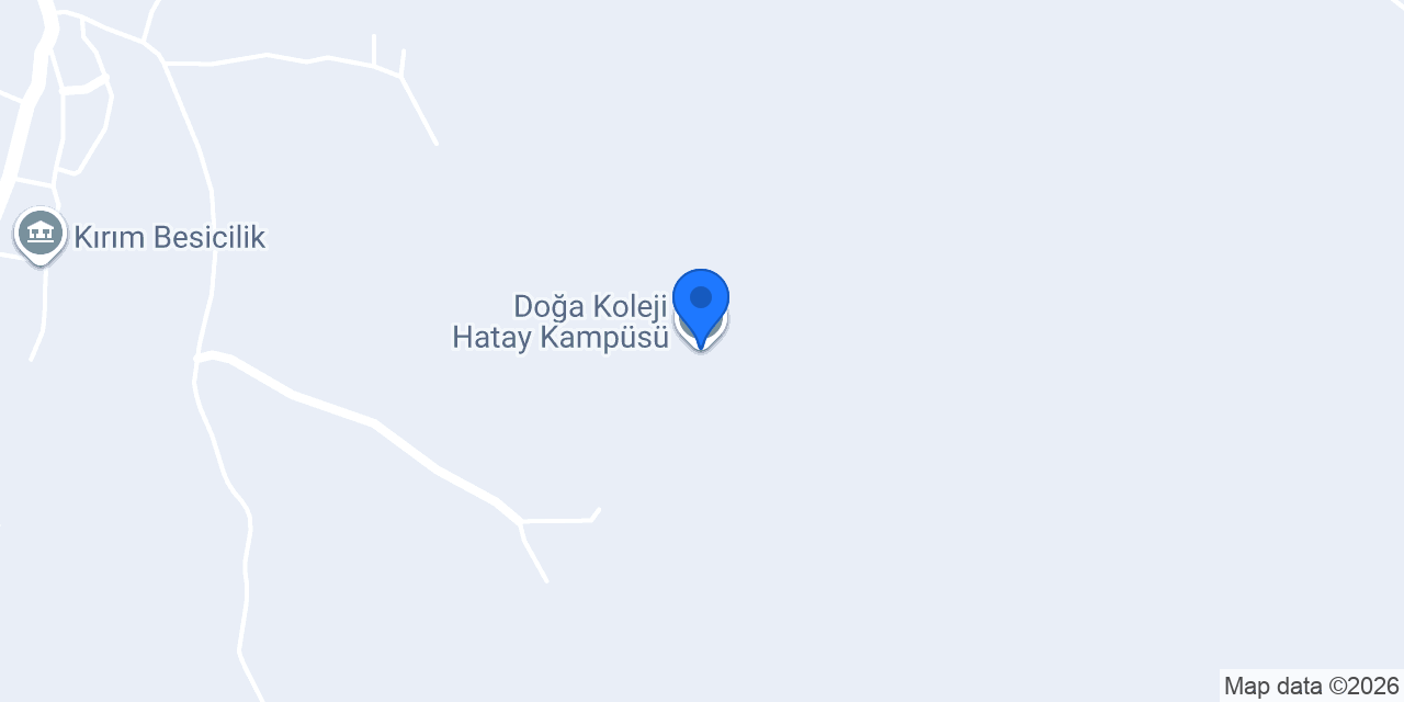 Doğa Koleji Hatay Kampüsü konumu