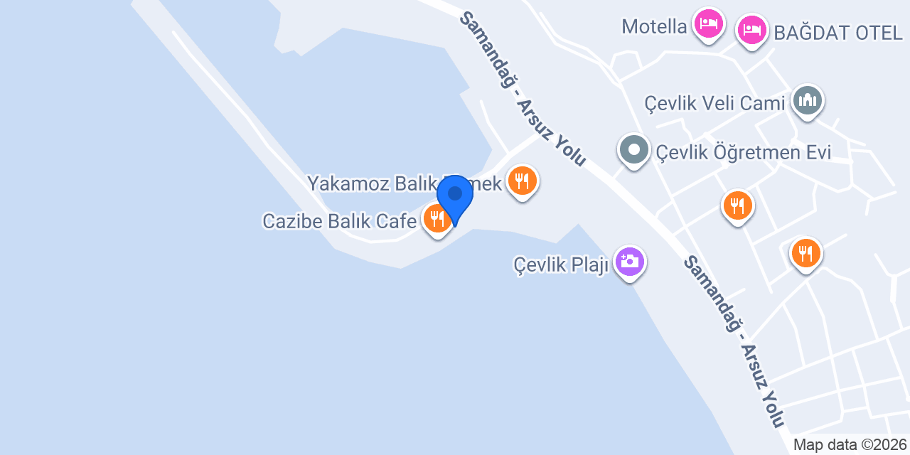 Antioch Gezretorant&Balikekmek cafe konumu