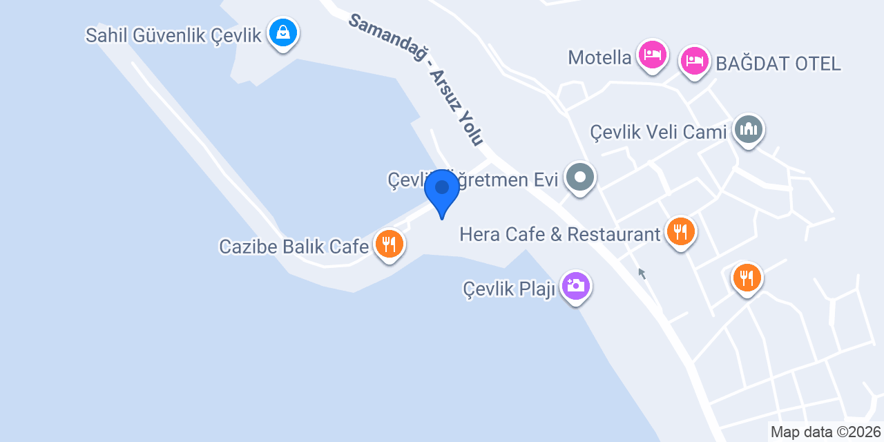 Rıhtım Balık Ekmek konumu