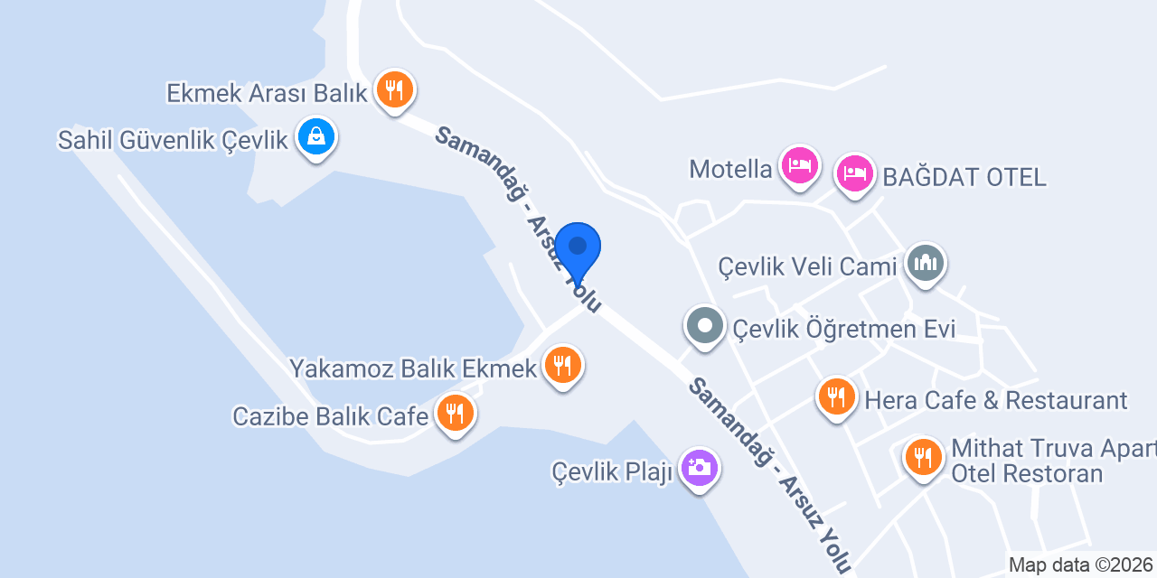 Deniz balık ekmek konumu