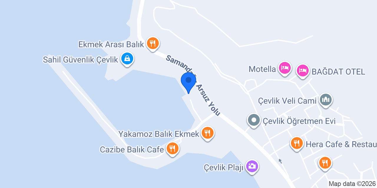 Hatay Dalış Merkezi konumu