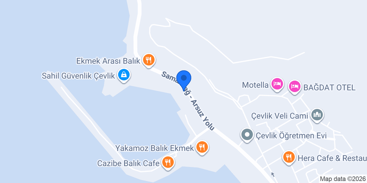 Liman1 Restoran ve Balık Evi konumu