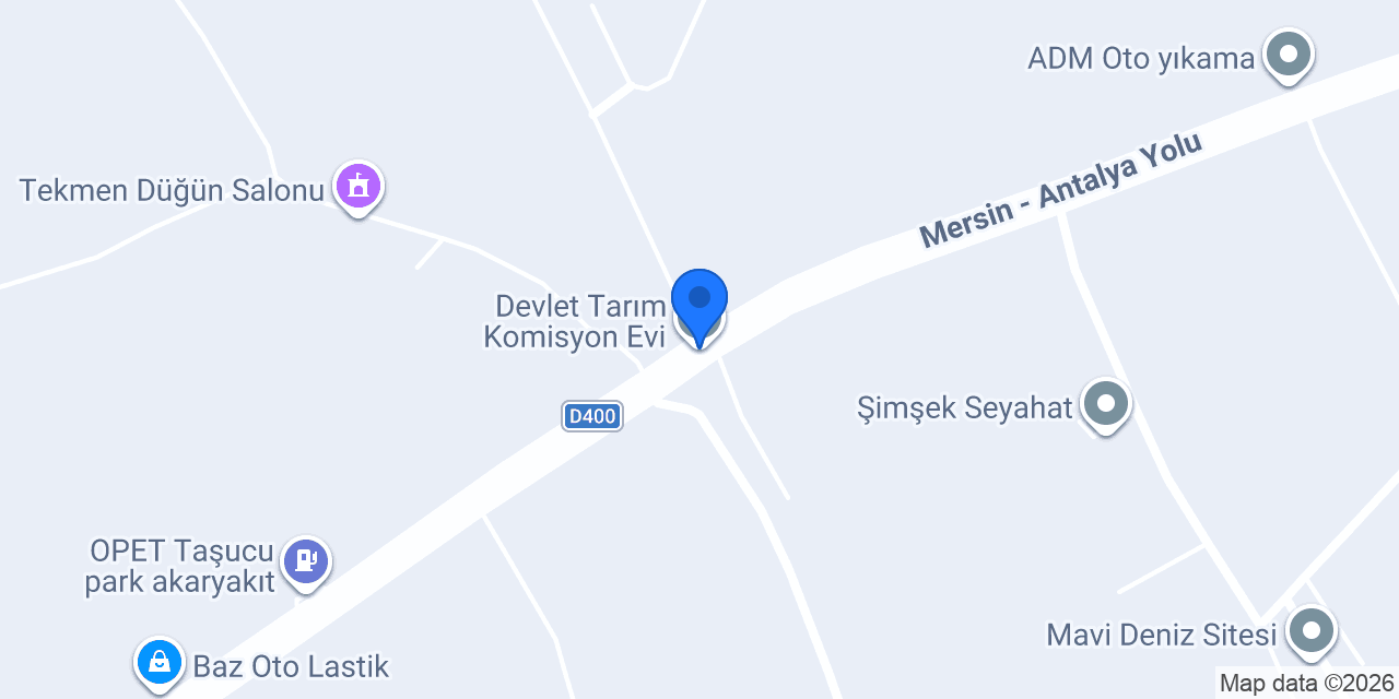Devlet Tarım Komisyon Evi konumu