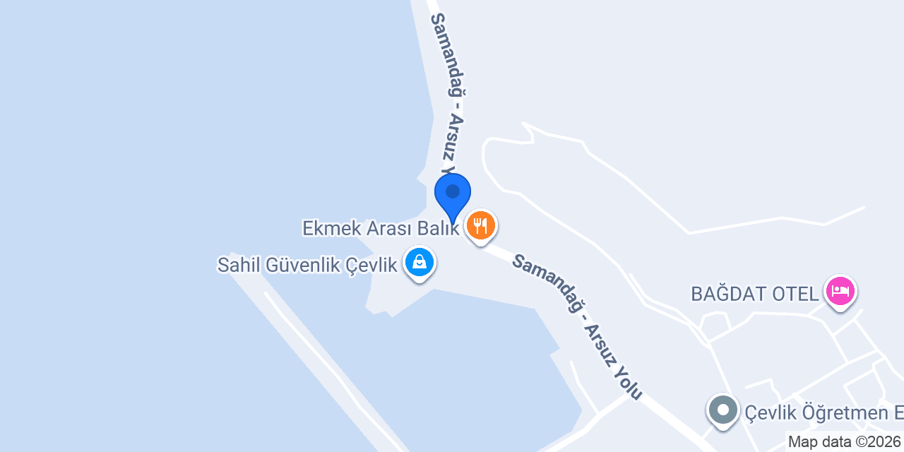 Başkanın yeri balık lokantası konumu