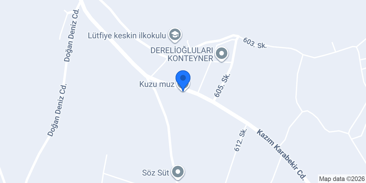 Kuzu muz konumu