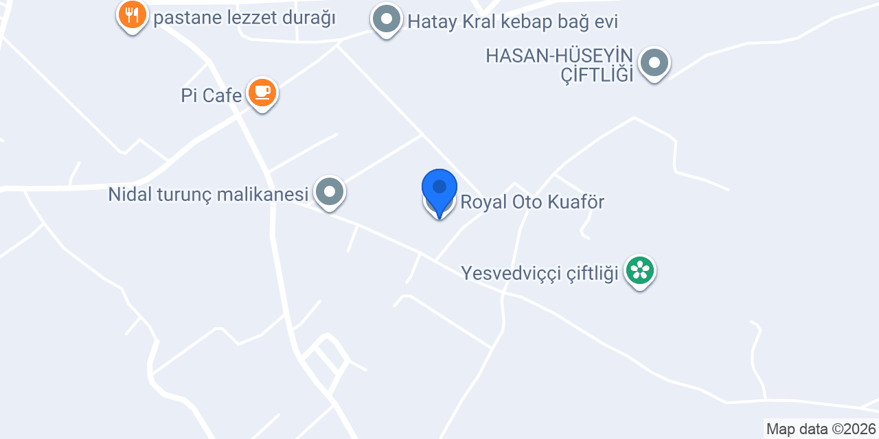 Royal Oto Kuaför konumu