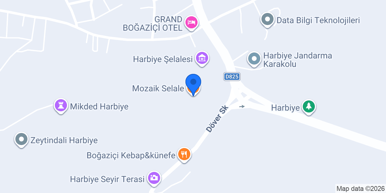 Mozaik Selale konumu
