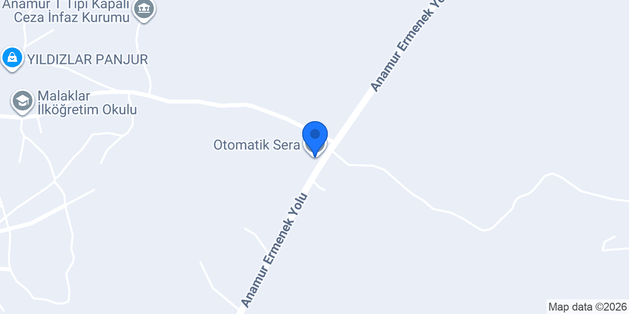 Otomatik Sera konumu