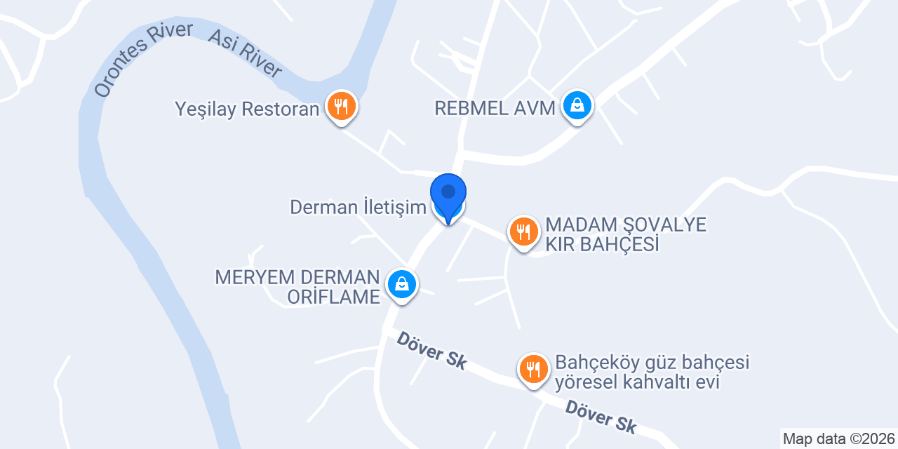Derman İletişim konumu
