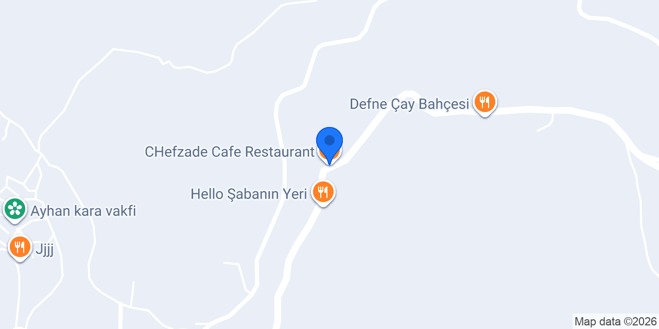 CHefzade Cafe Restaurant konumu