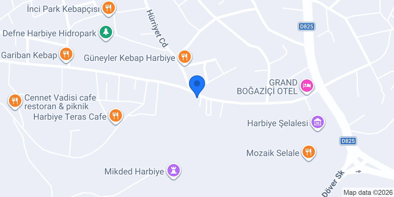 Atalay Aile Pansiyonu konumu