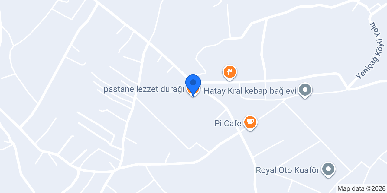 pastane lezzet durağı konumu