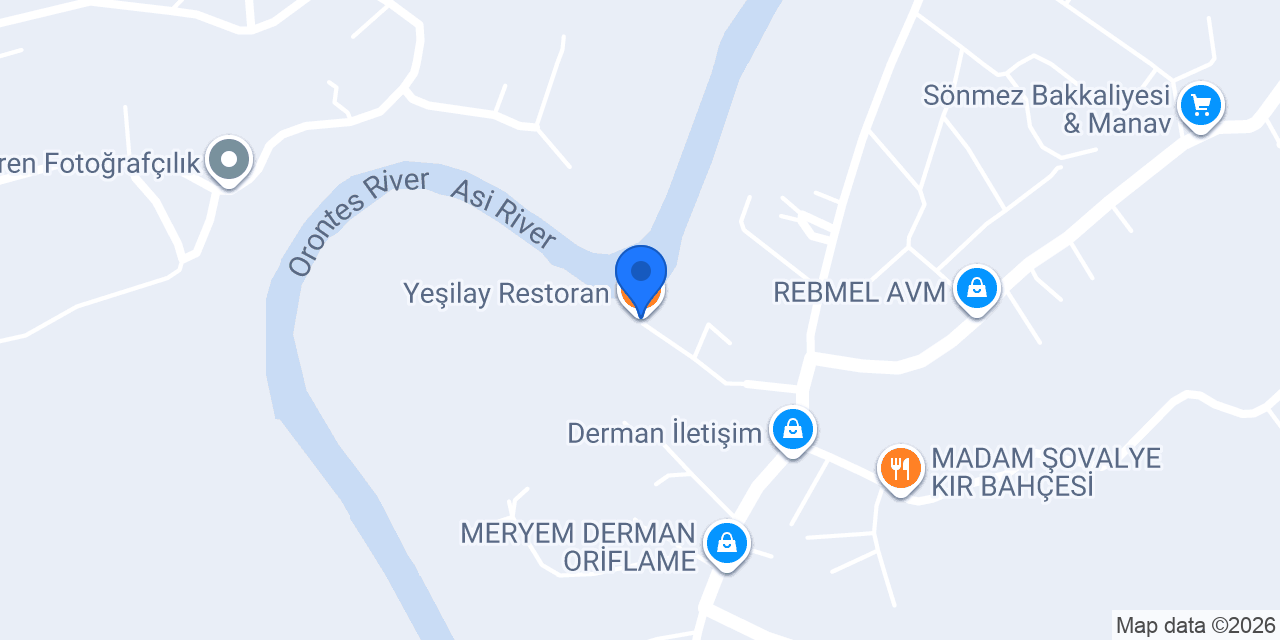 Yeşilay Restoran konumu