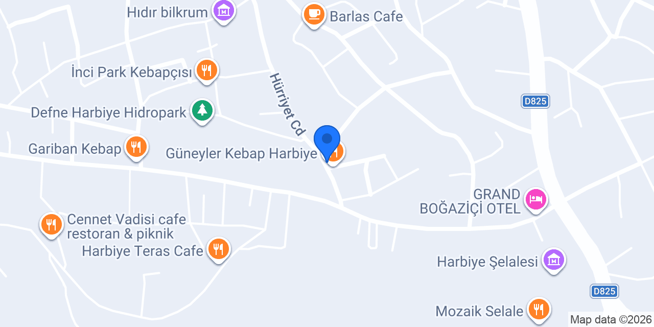 Kebapçı Ulaş’ın Yeri (HARBİYE) konumu